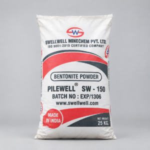Pilewell SW-150 Bentonite Powder – 25 kg
